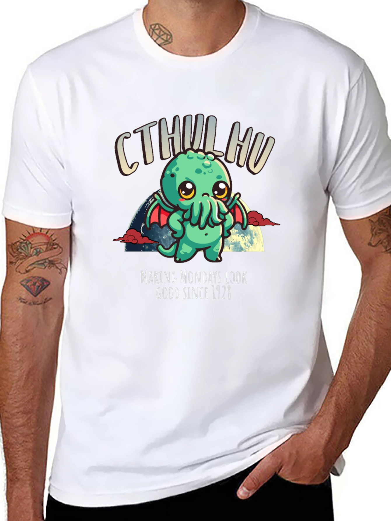 Cthulhu Makes Mondays Look Good Since 1928 T-Shirt