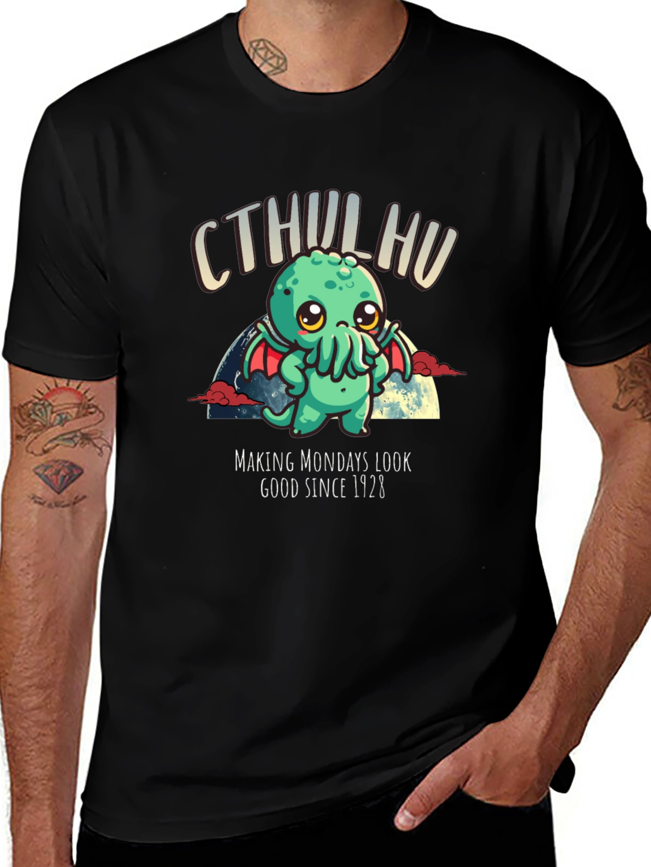 Cthulhu Makes Mondays Look Good Since 1928 T-Shirt