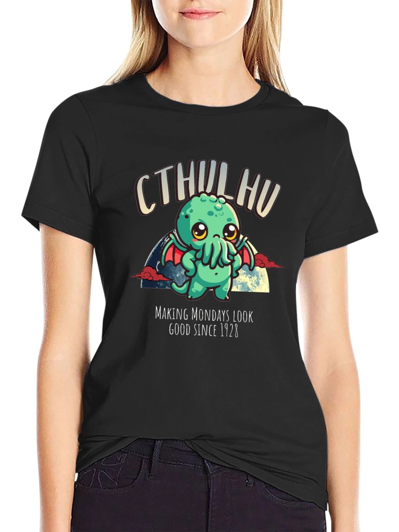 Cthulhu Makes Mondays Look Good Since 1928 T-Shirt