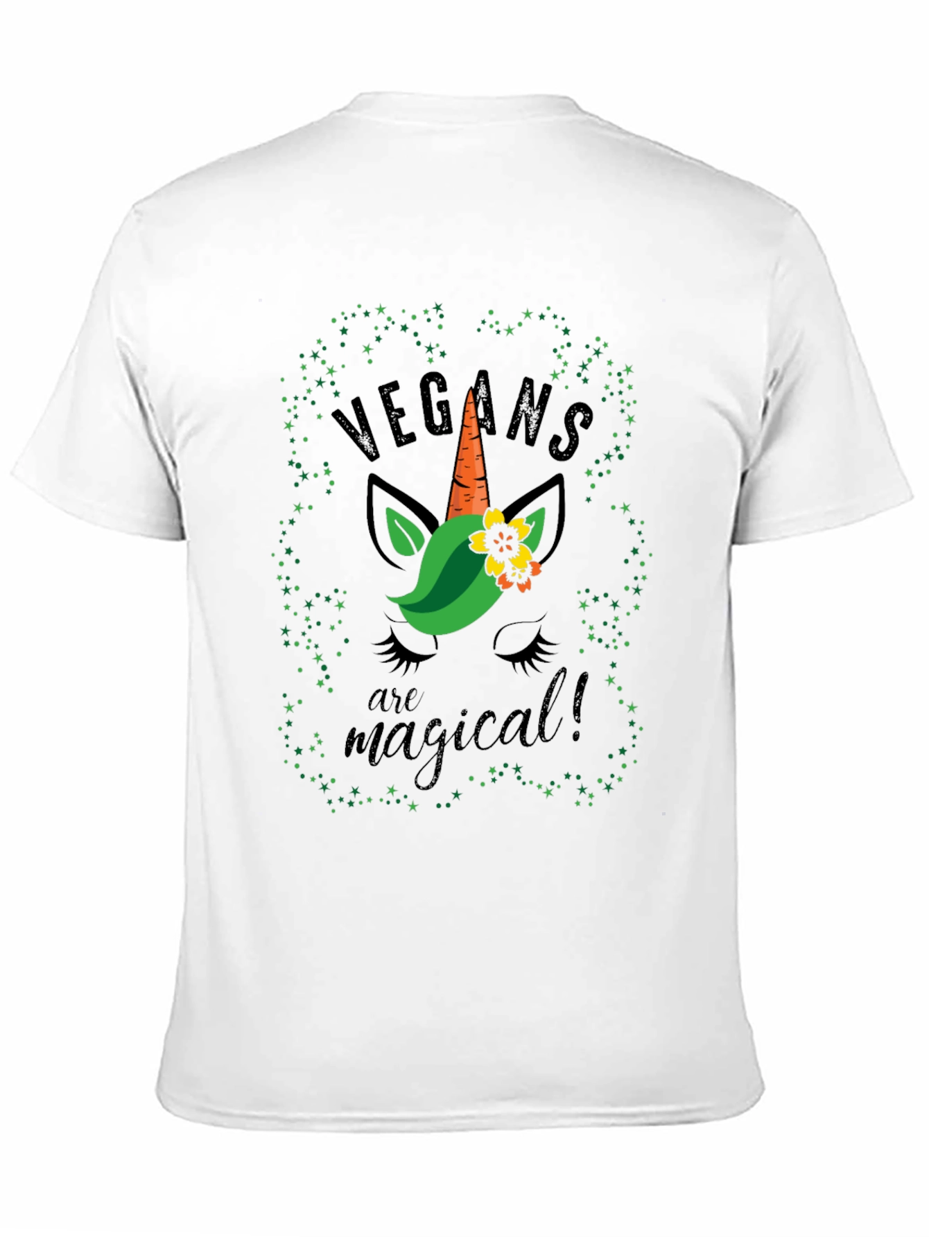 Vegan Unicorn T-Shirt: Magical Vegan Style