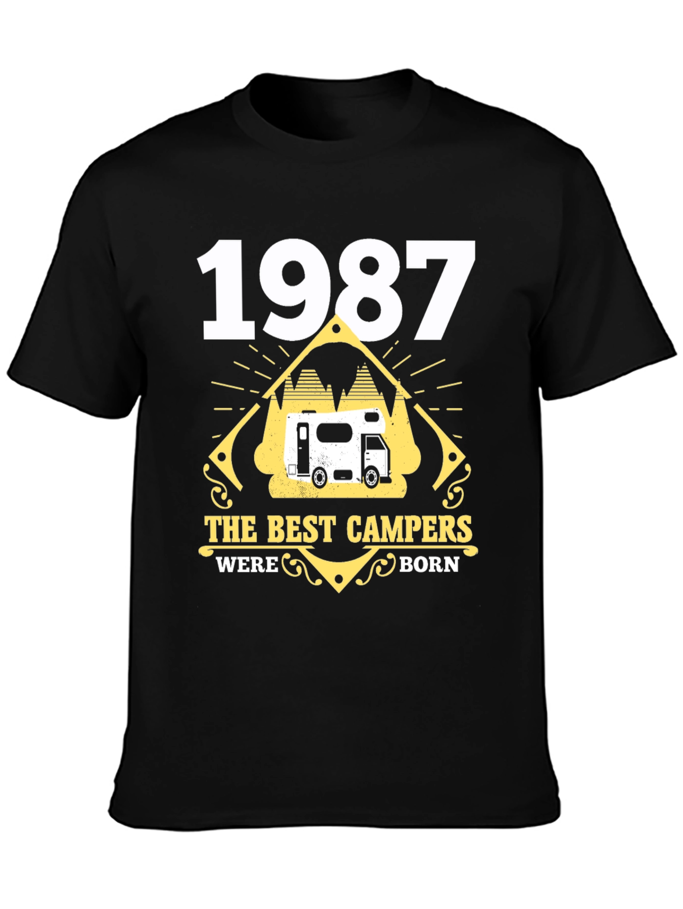 1987 Best Campers Born T-Shirt