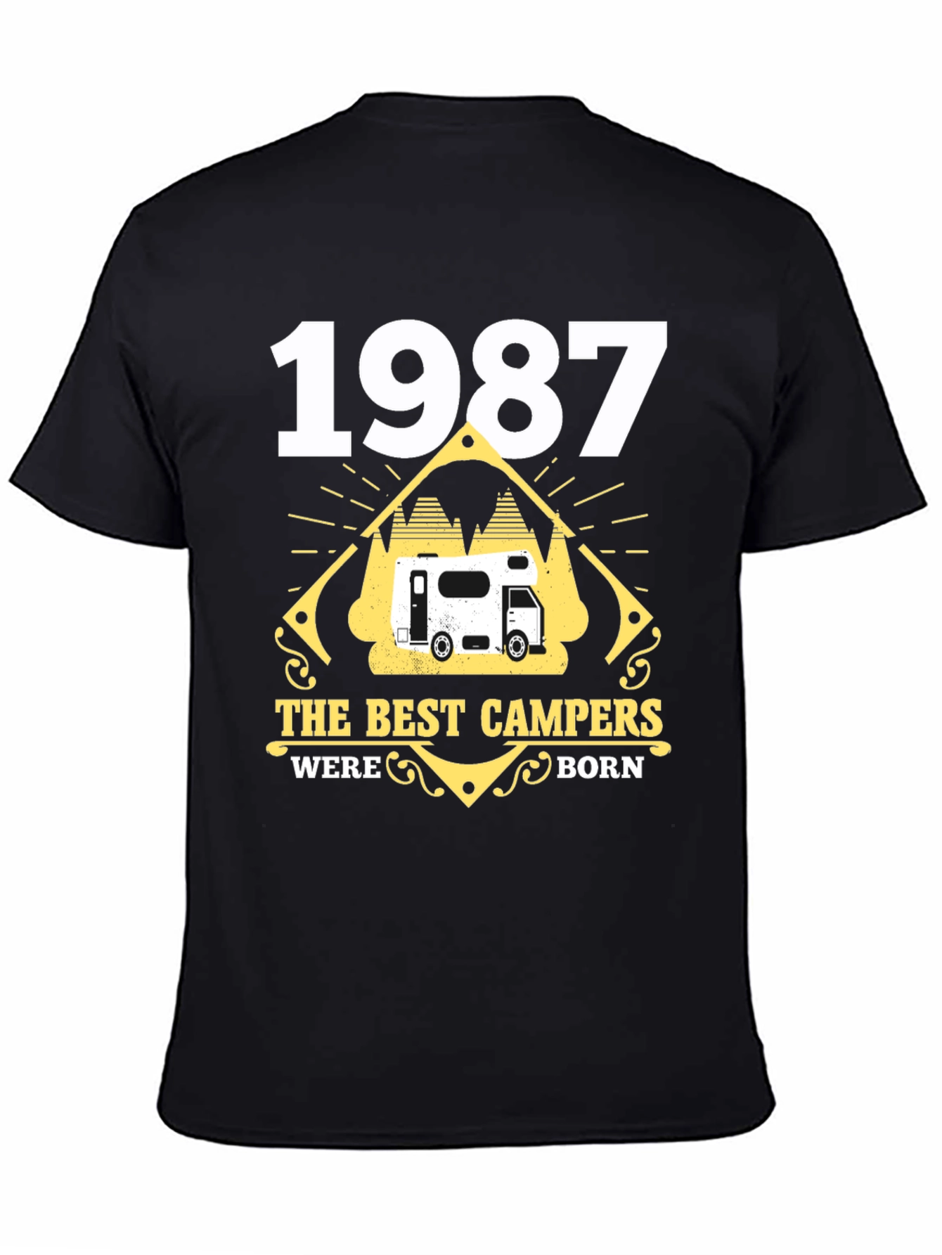 1987 Best Campers Born T-Shirt