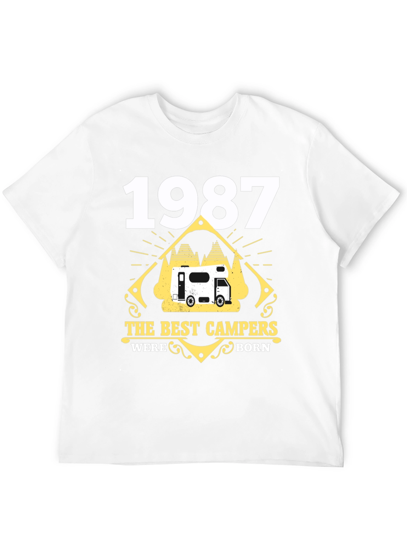 1987 Best Campers Born T-Shirt