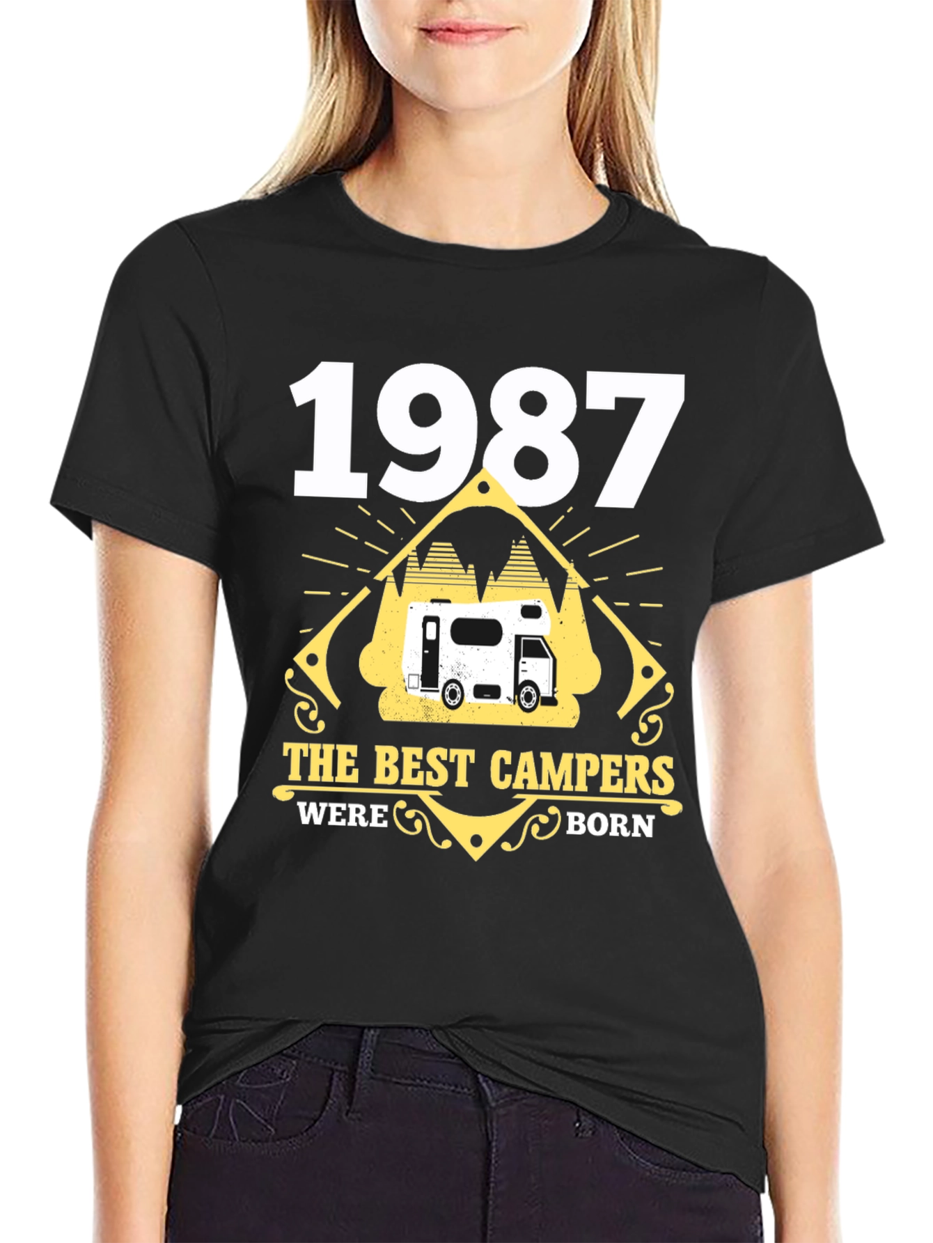 1987 Best Campers Born T-Shirt