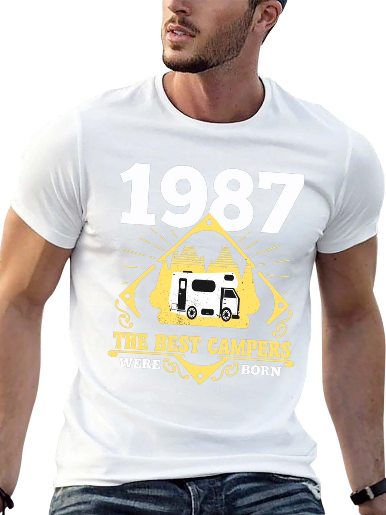 1987 Best Campers Born T-Shirt