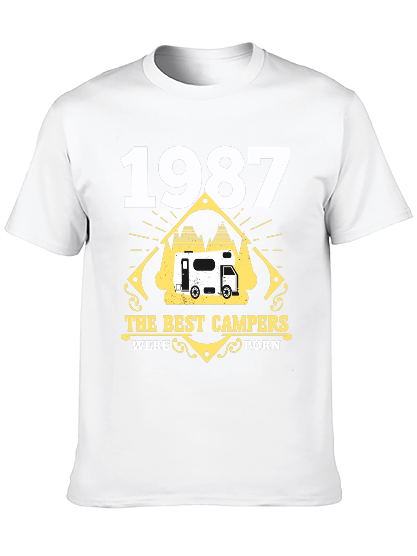 1987 Best Campers Born T-Shirt