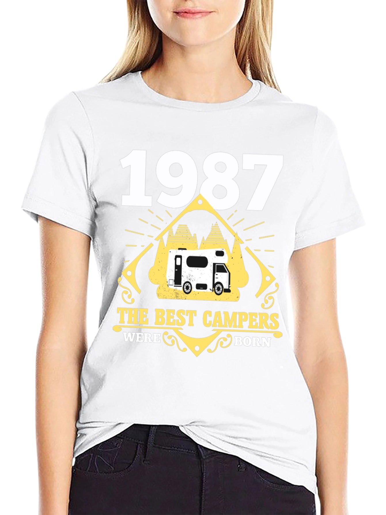 1987 Best Campers Born T-Shirt