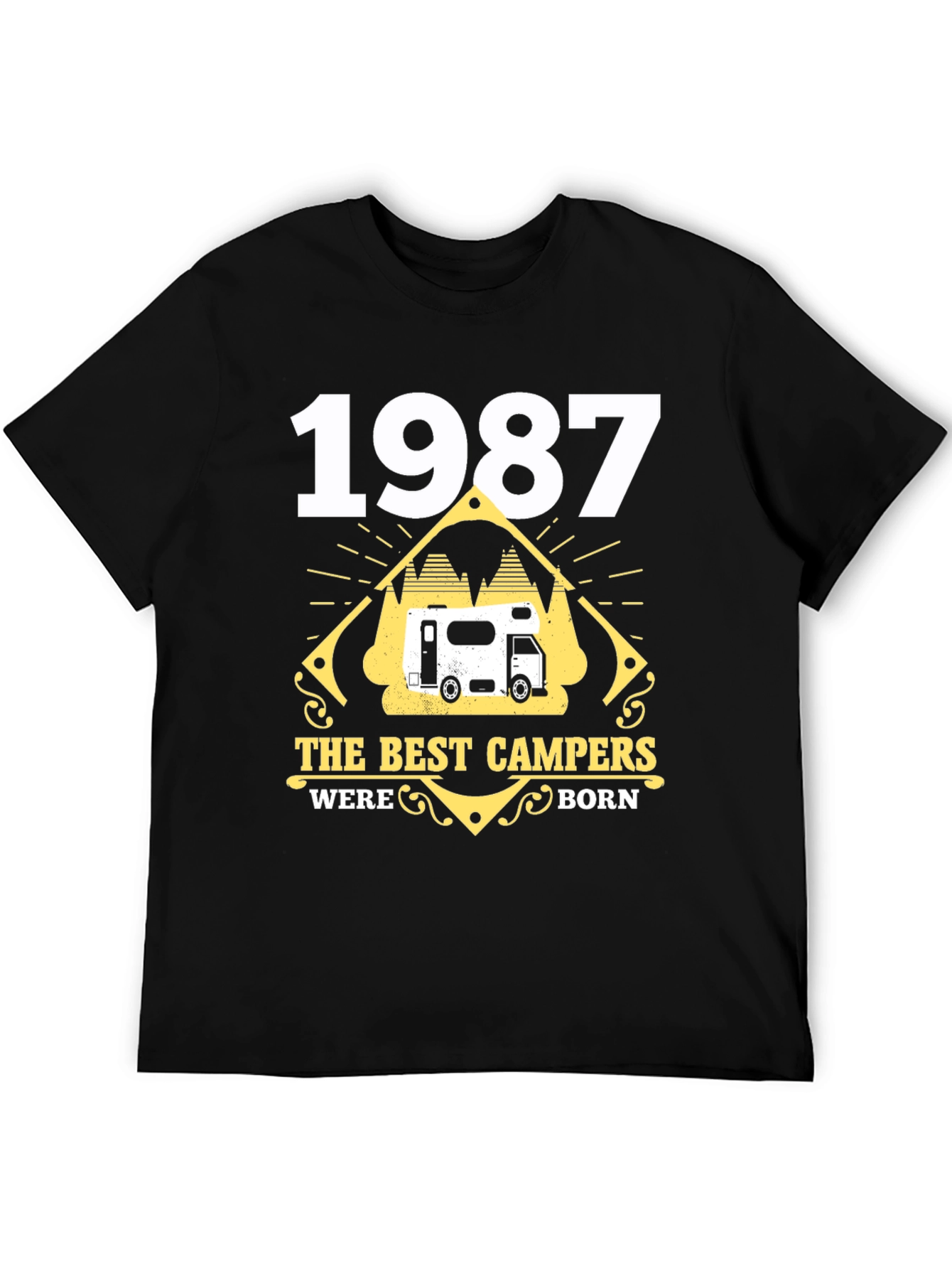 1987 Best Campers Born T-Shirt
