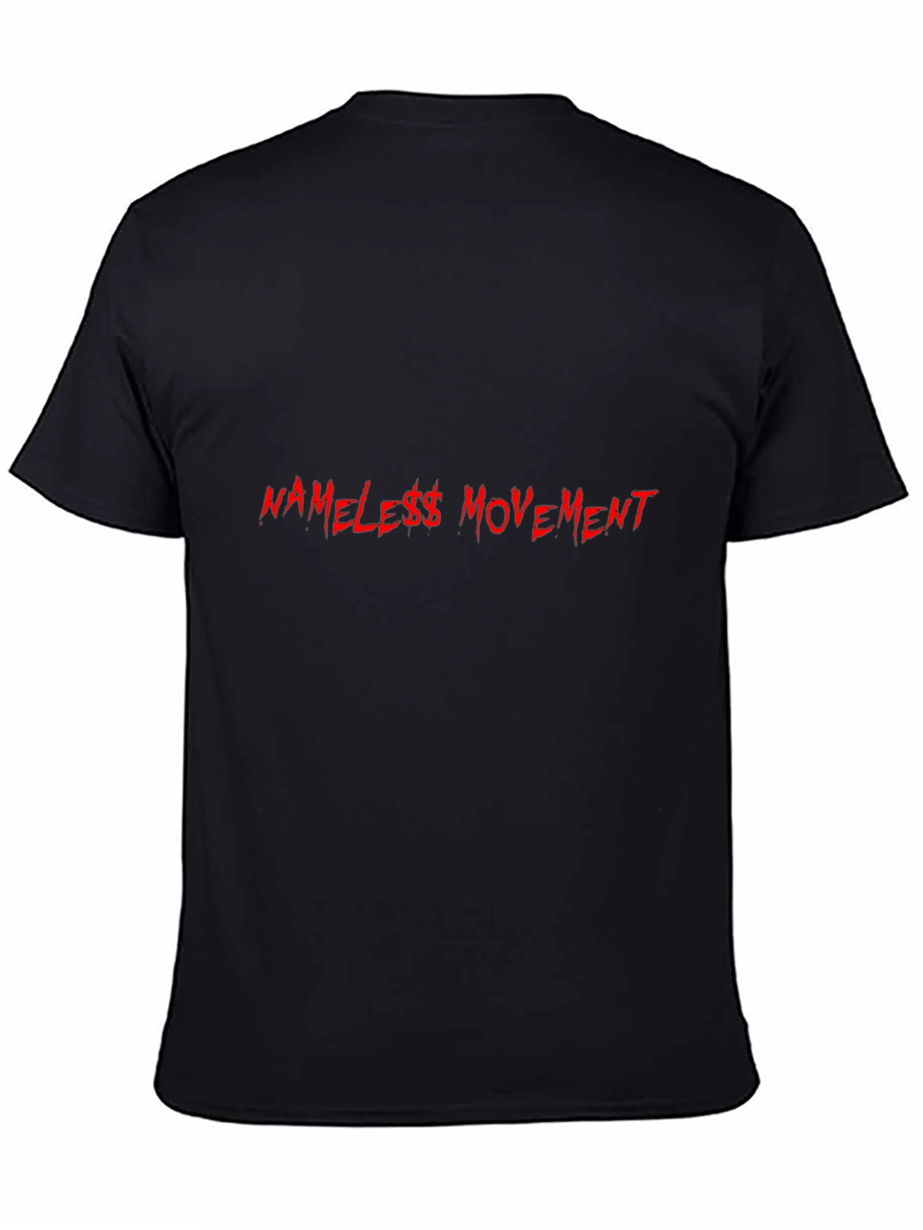 Nameless Movement Black Graphic Tee
