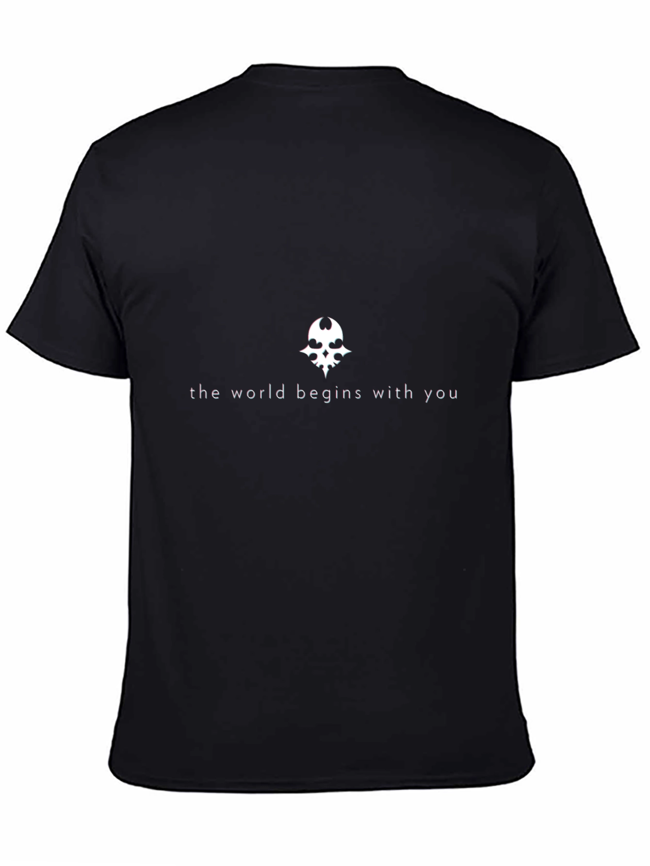 The World Begins With You Black T-Shirt