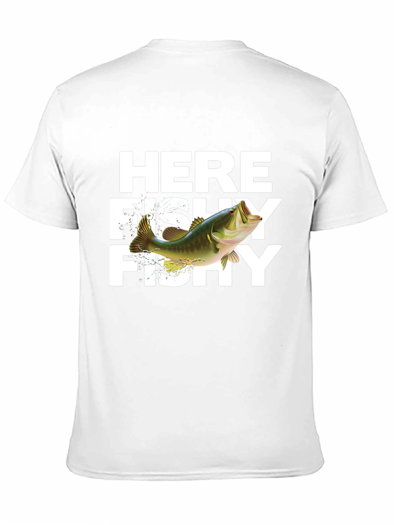 Here Fishy Fishy Graphic T-Shirt