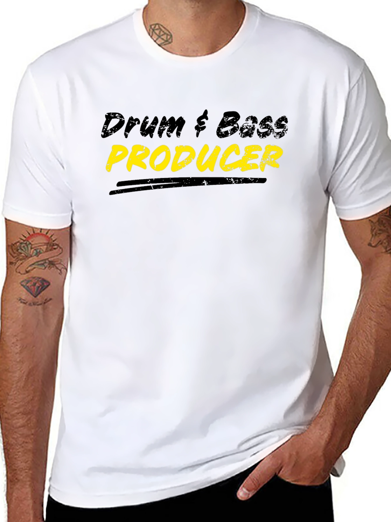 Drum & Bass Producer T-Shirt - Music Production Tee