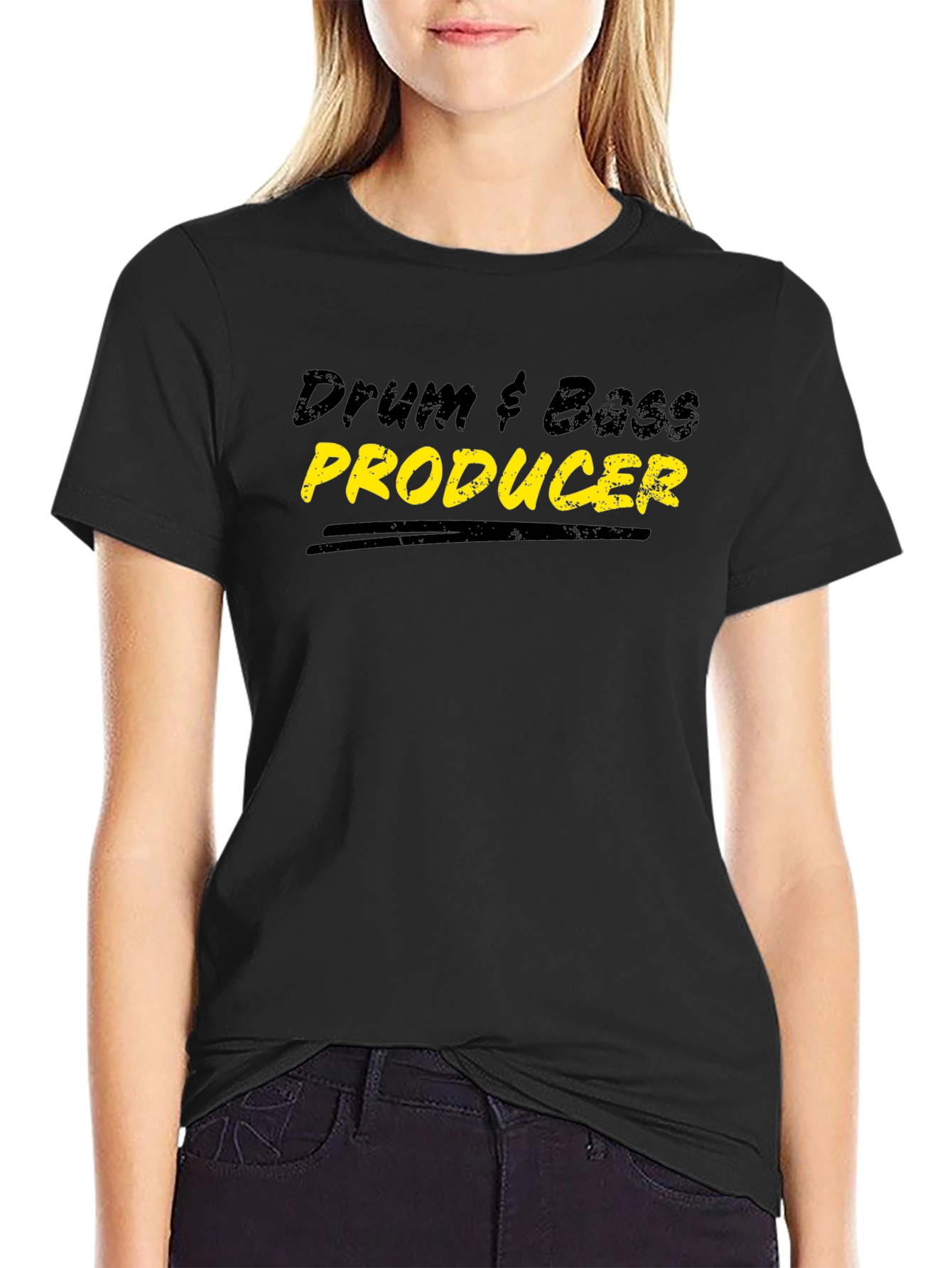 Drum & Bass Producer T-Shirt - Music Production Tee