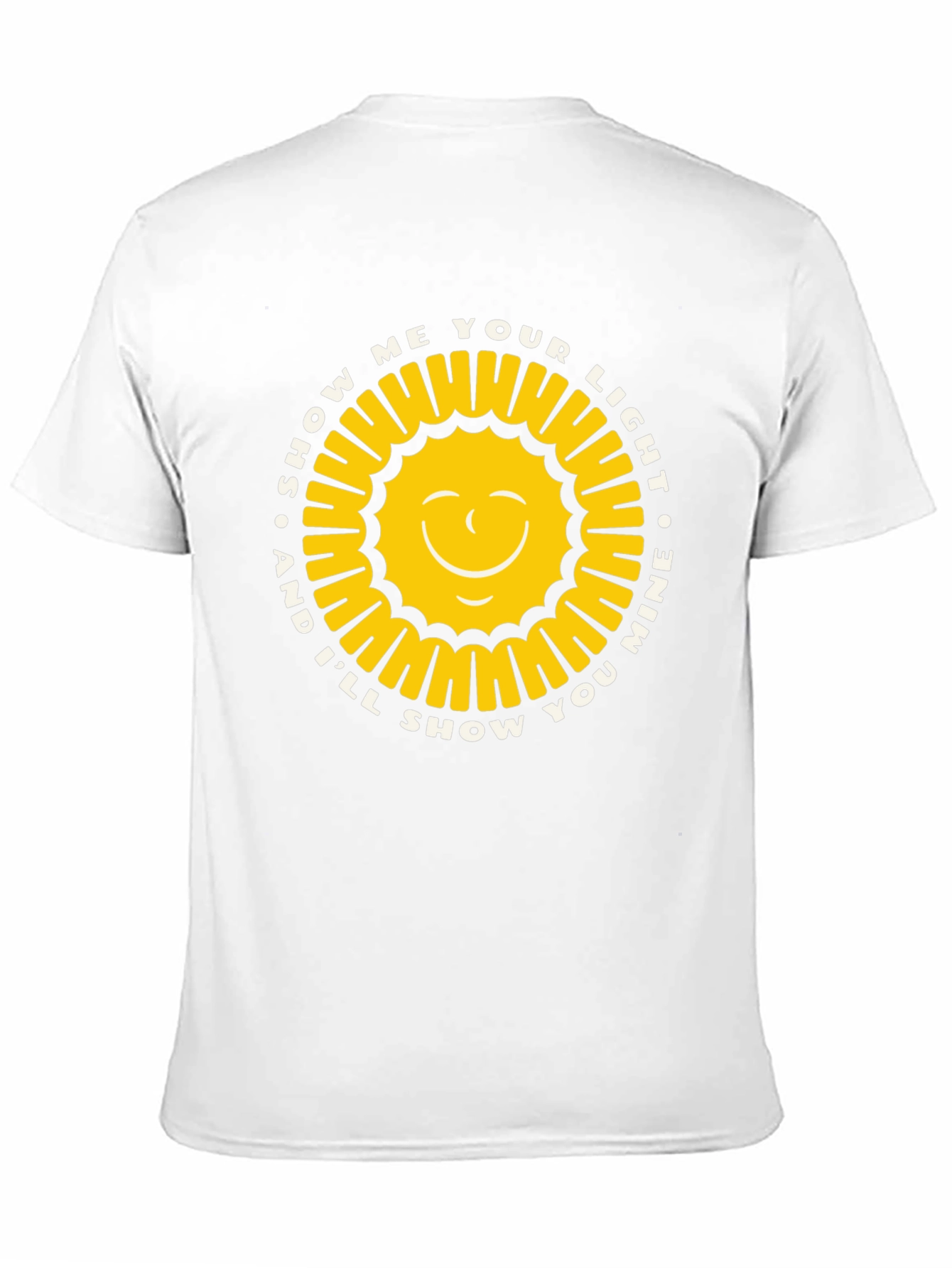 Show Me Your Light Graphic Tee - Black