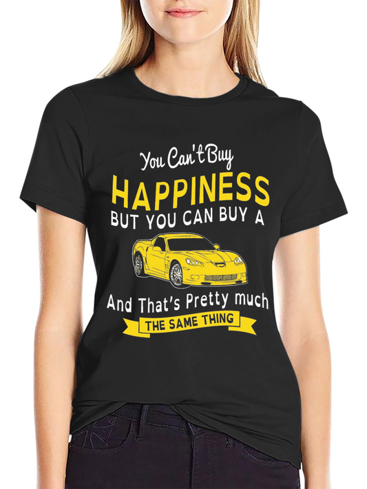Happiness Car Graphic T-Shirt