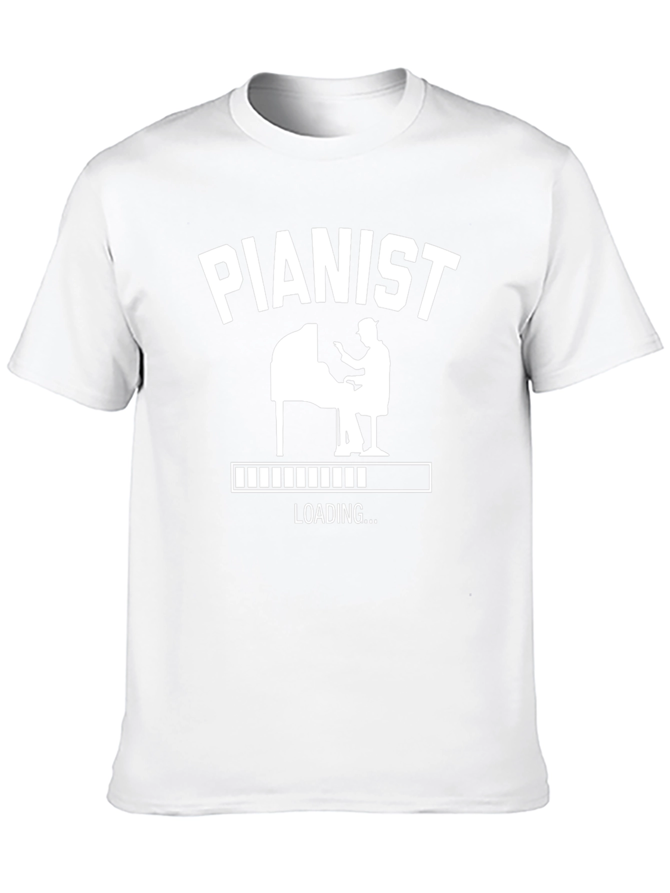 Pianist Loading Funny Musician T-Shirt
