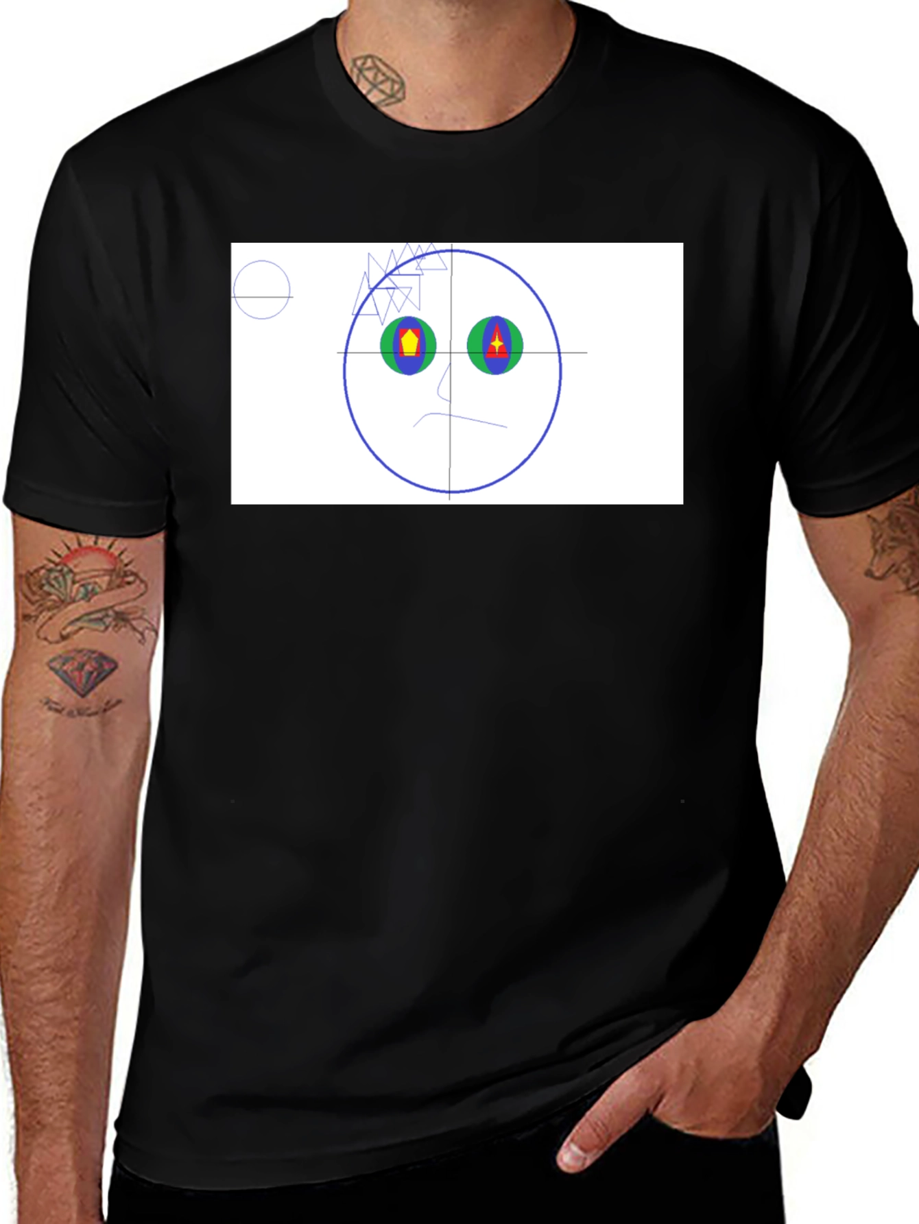 Sad Face Math T-Shirt