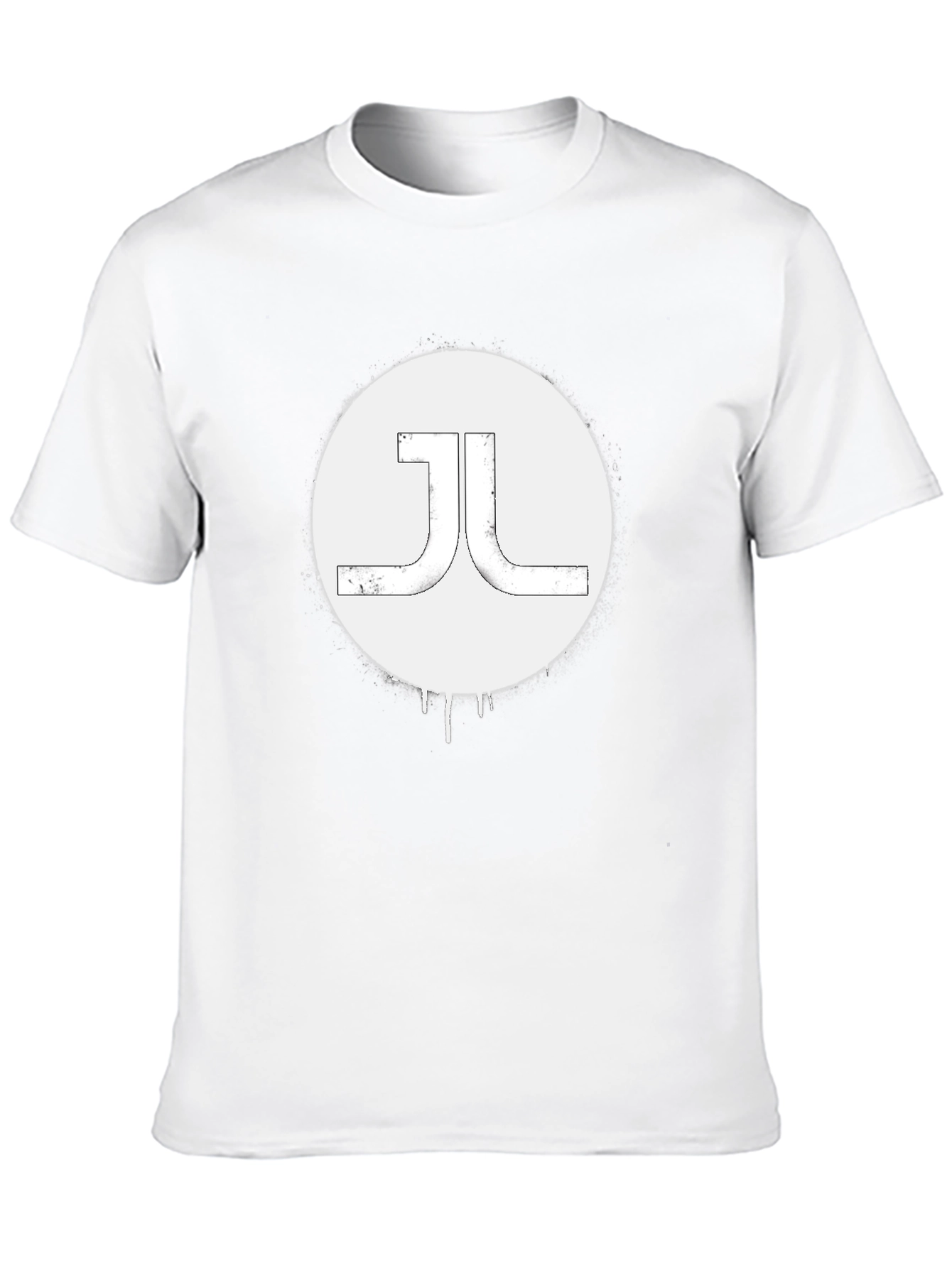 Abstract Logo T-Shirt - Modern Graphic Tee