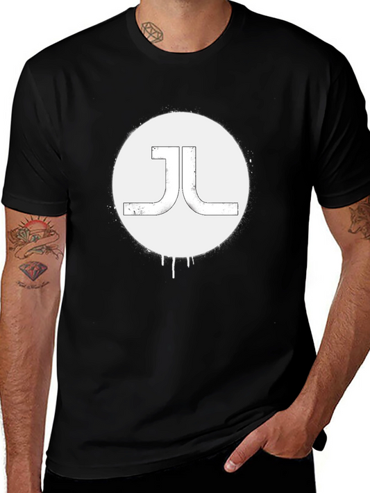 Abstract Logo T-Shirt - Modern Graphic Tee
