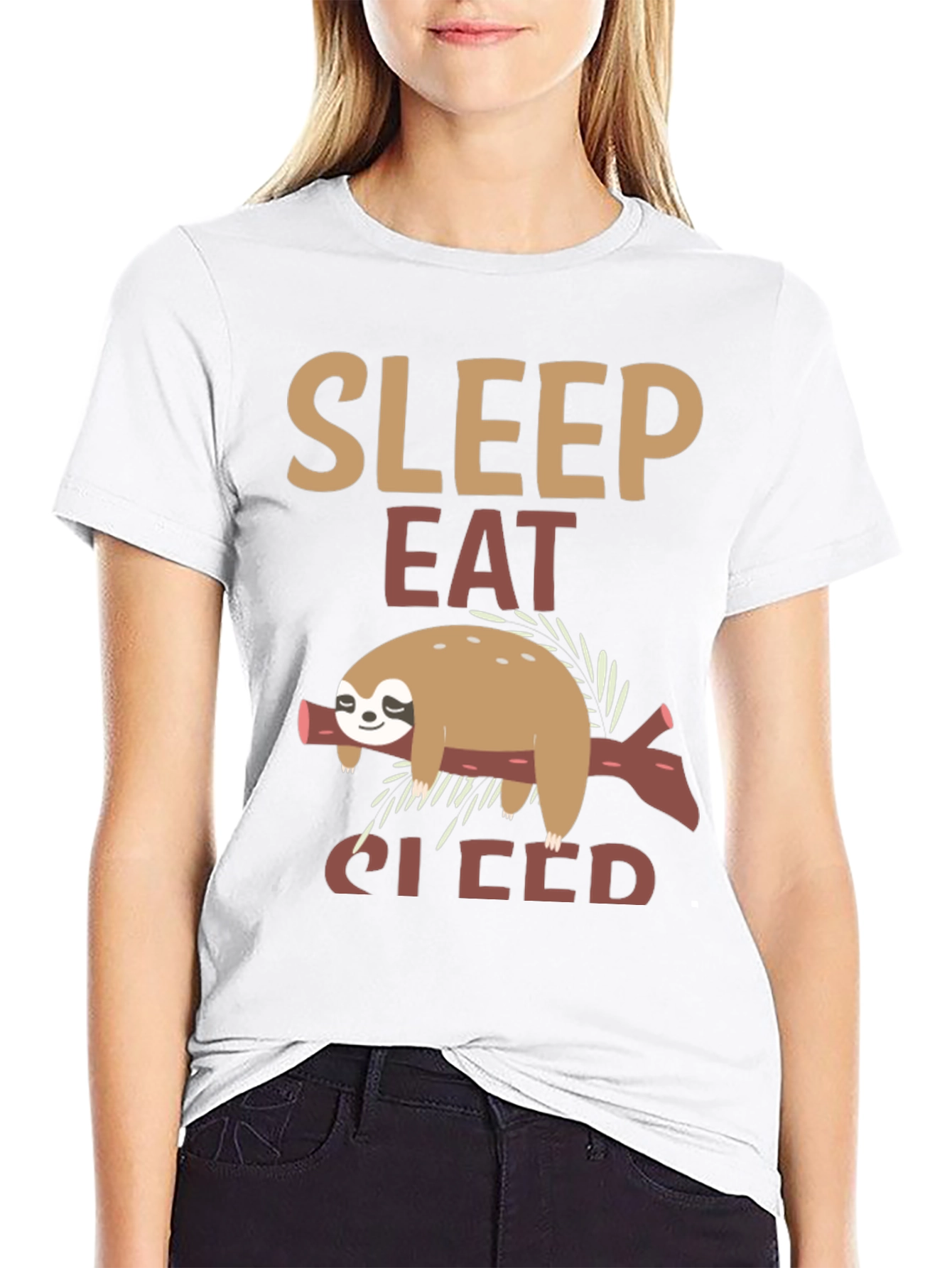Sleep Eat Sleep Sloth T-Shirt