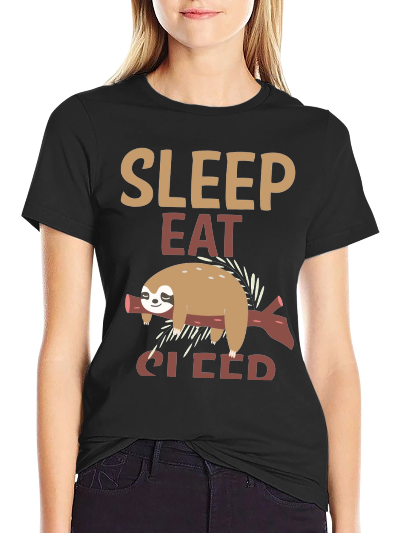 Sleep Eat Sleep Sloth T-Shirt