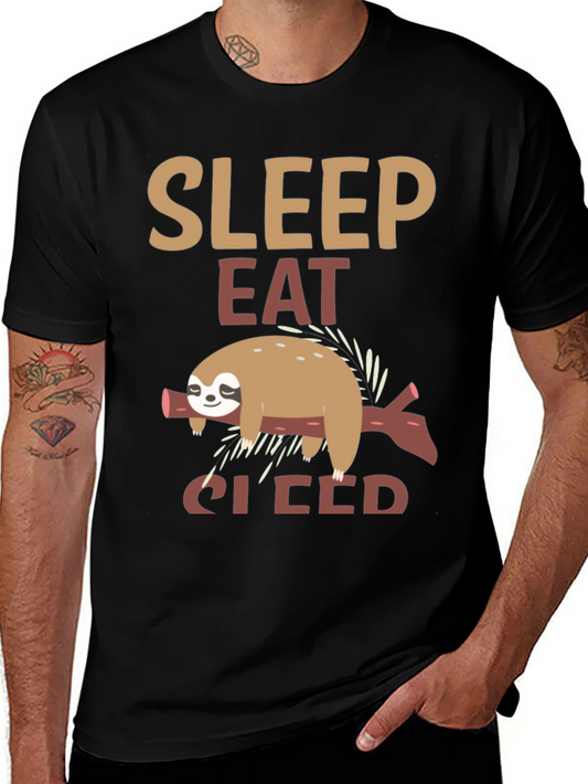 Sleep Eat Sleep Sloth T-Shirt