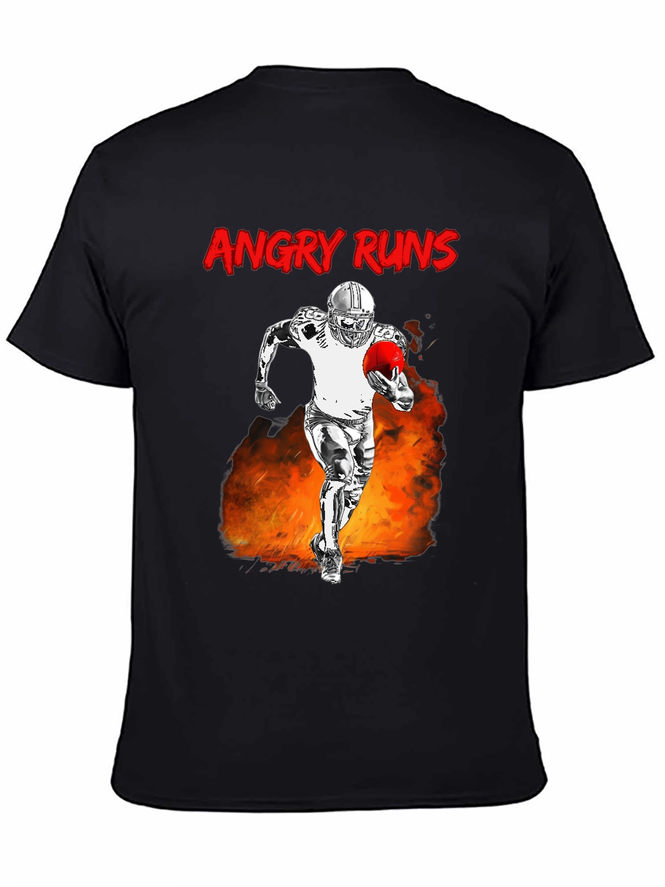 Angry Runs Football Graphic T-Shirt
