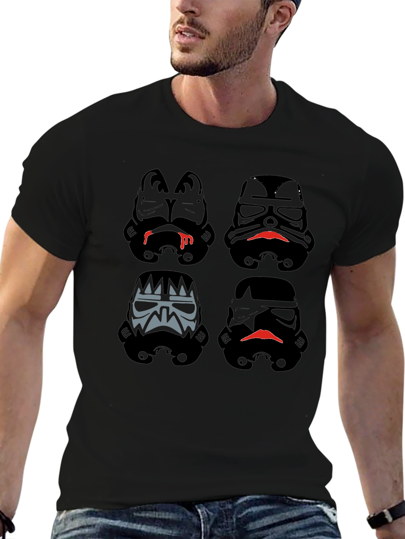 Stormtrooper Kiss Band Tee