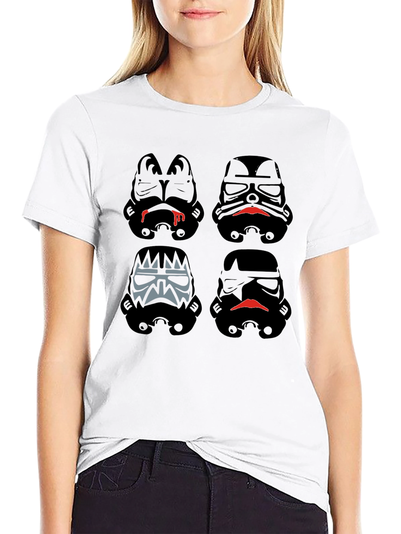 Stormtrooper Kiss Band Tee