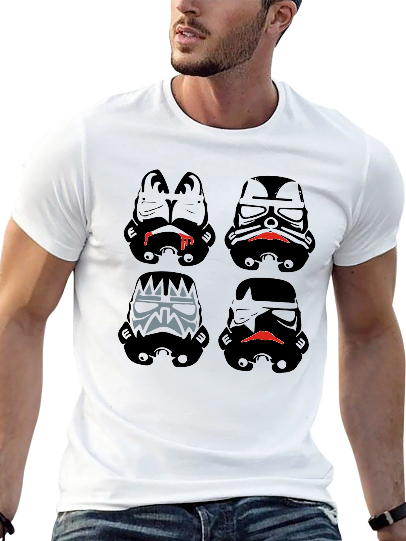 Stormtrooper Kiss Band Tee