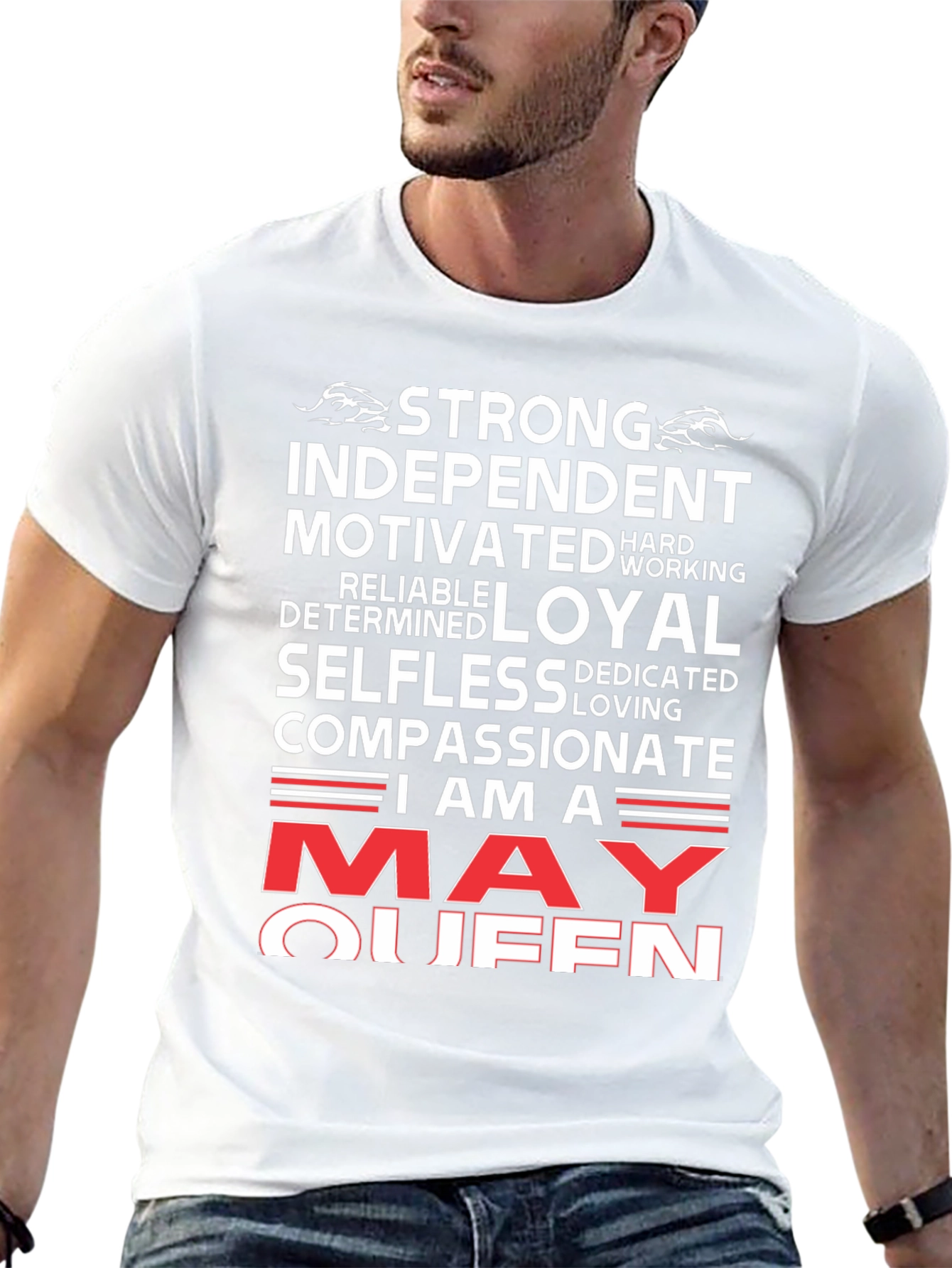 Strong May Queen Graphic T-Shirt