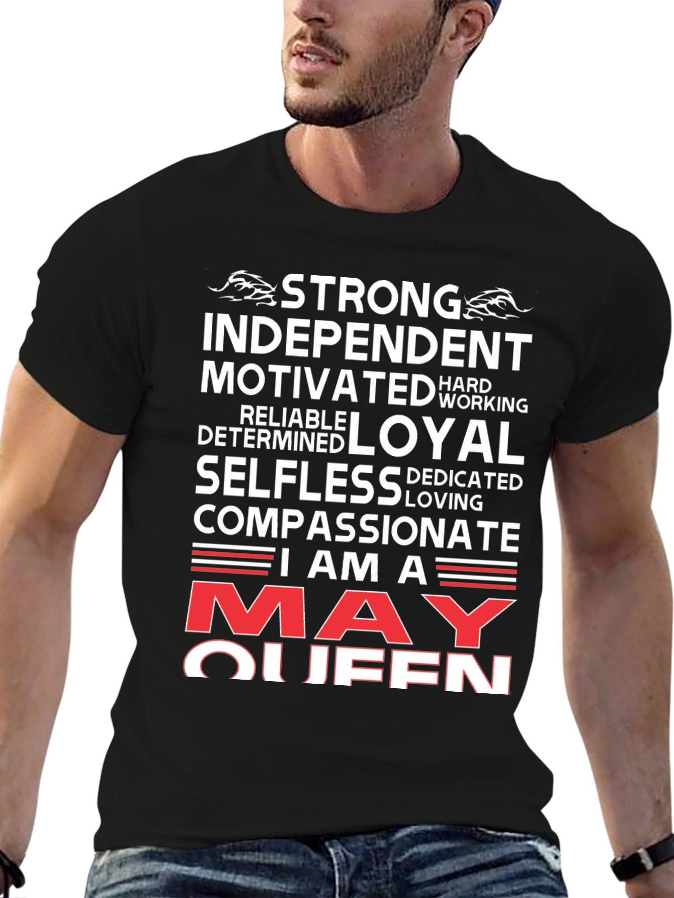 Strong May Queen Graphic T-Shirt