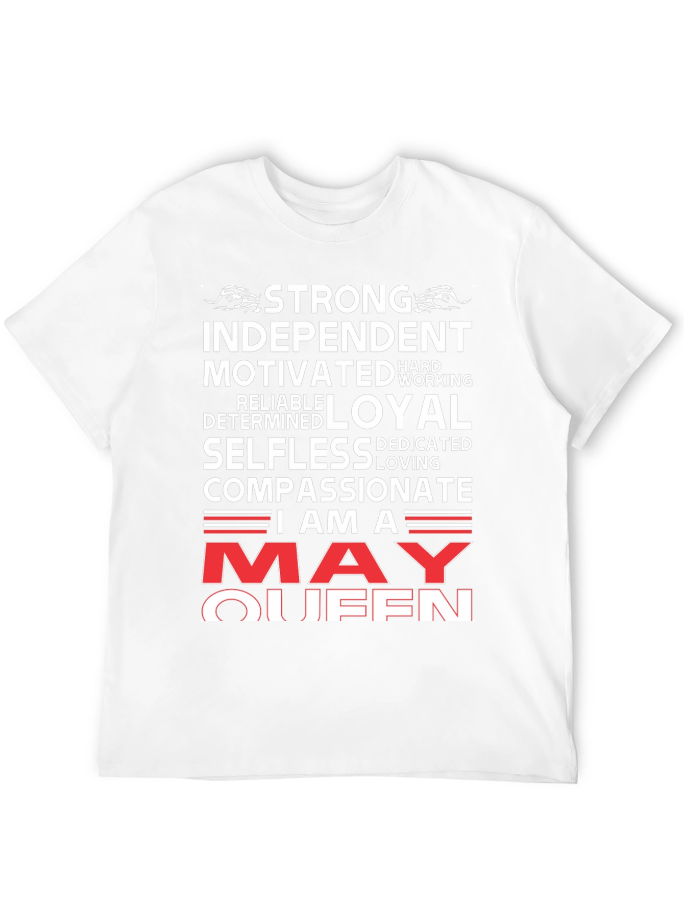 Strong May Queen Graphic T-Shirt