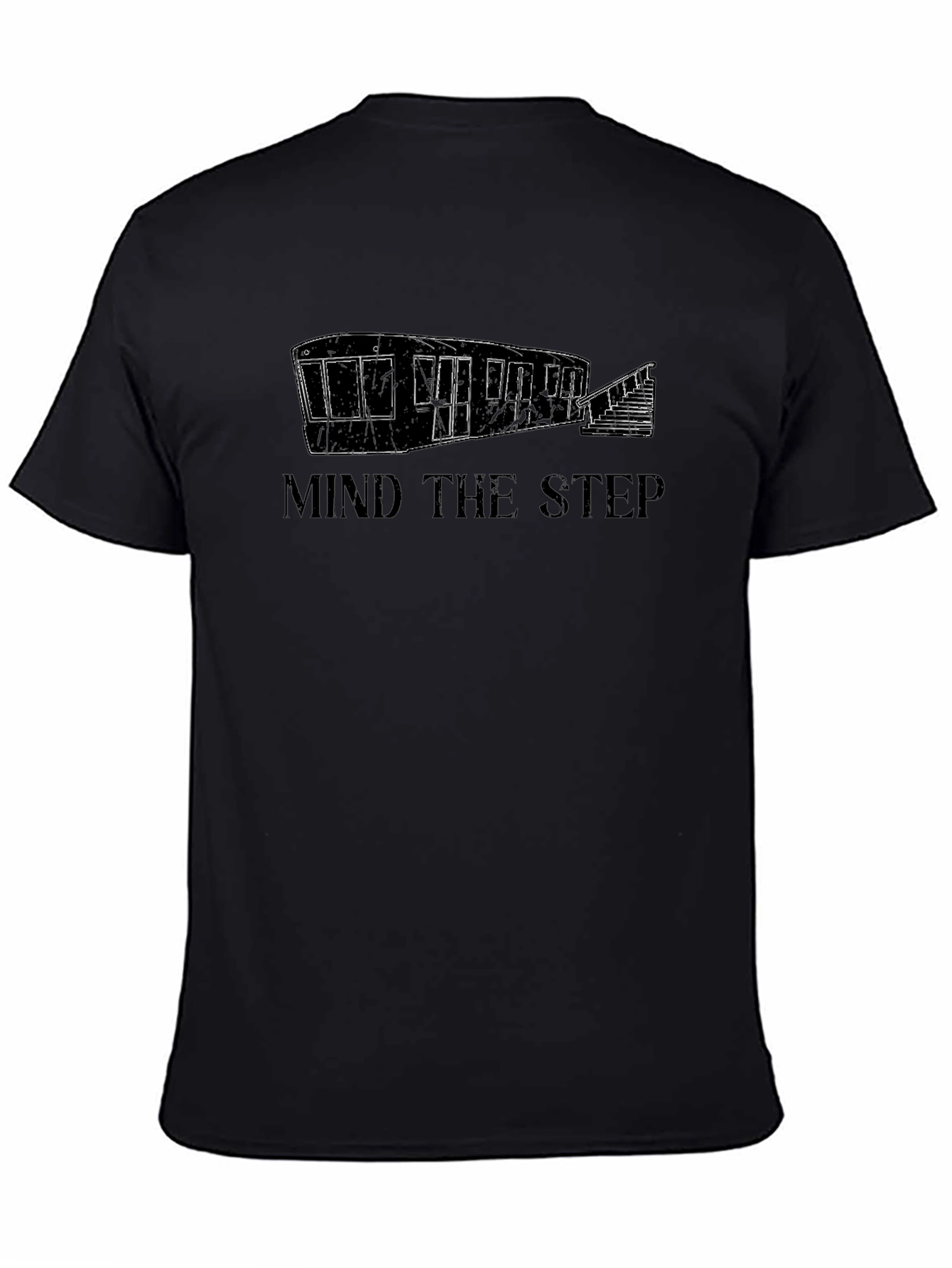 Mind The Step T-Shirt - Funny Trailer Home Tee