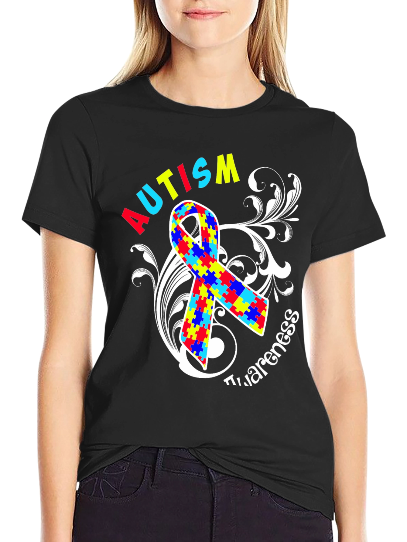 Autism Awareness Ribbon T-Shirt