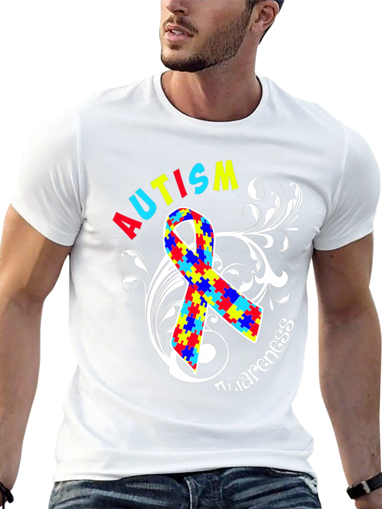 Autism Awareness Ribbon T-Shirt