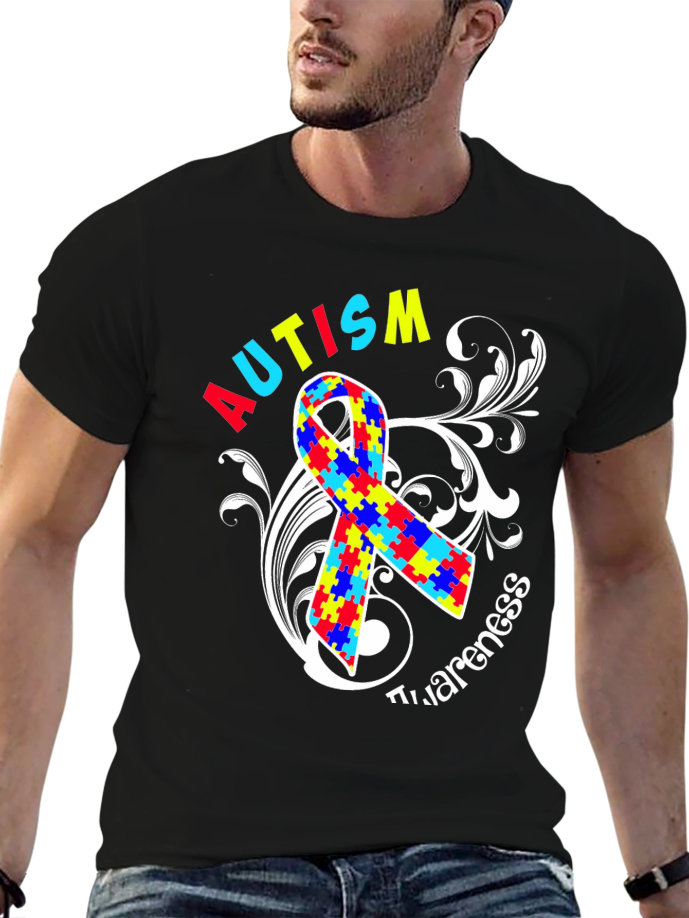 Autism Awareness Ribbon T-Shirt