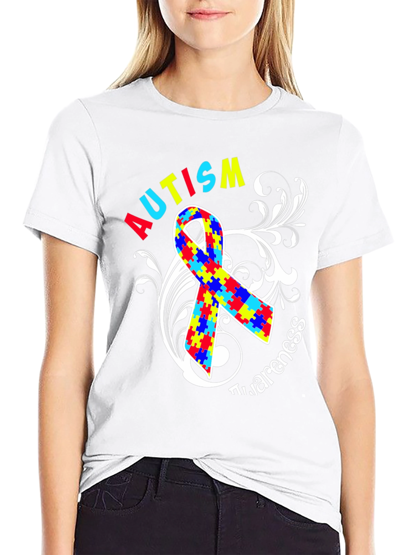 Autism Awareness Ribbon T-Shirt