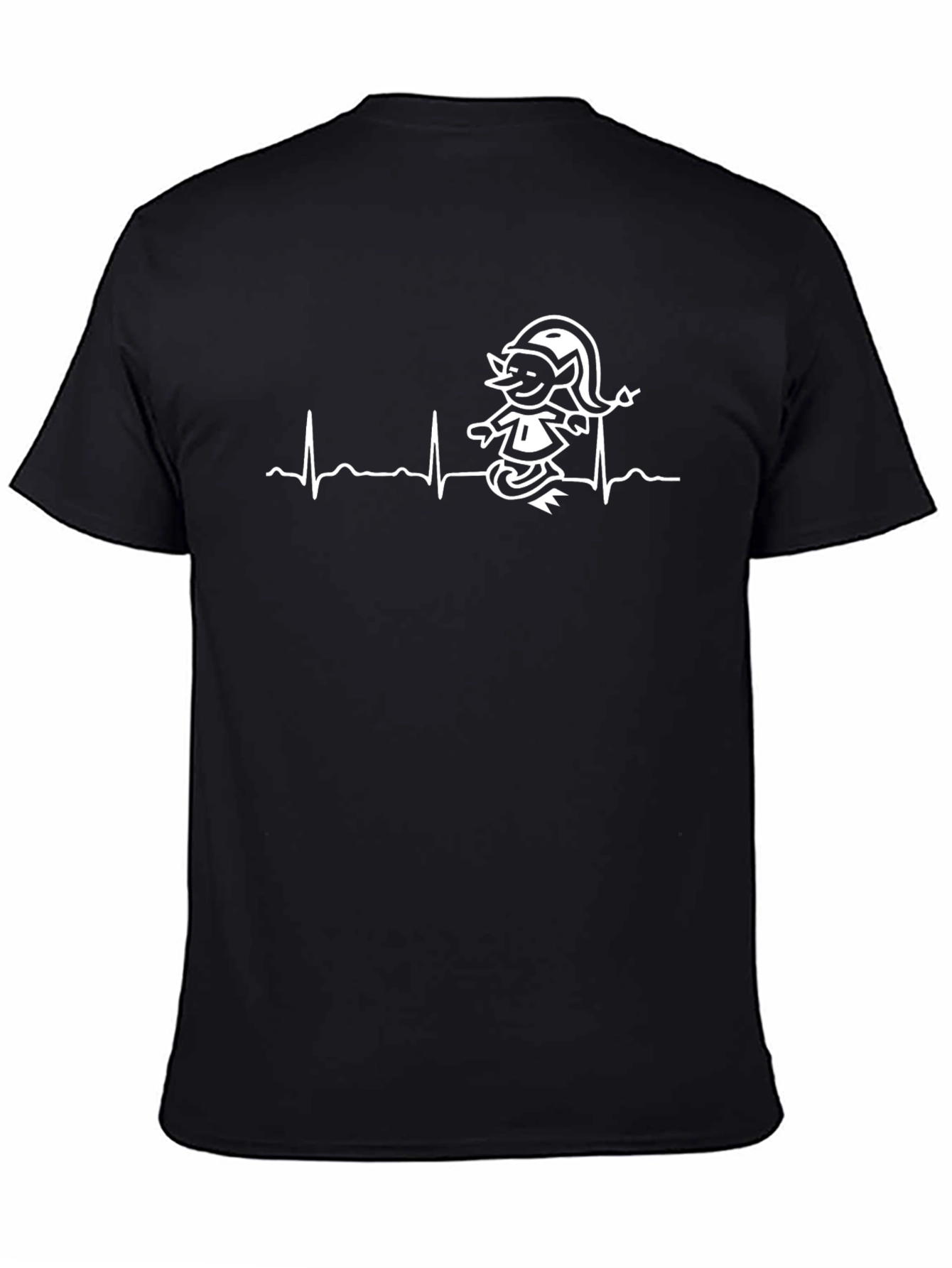 Elf Heartbeat T-Shirt - Holiday Joy