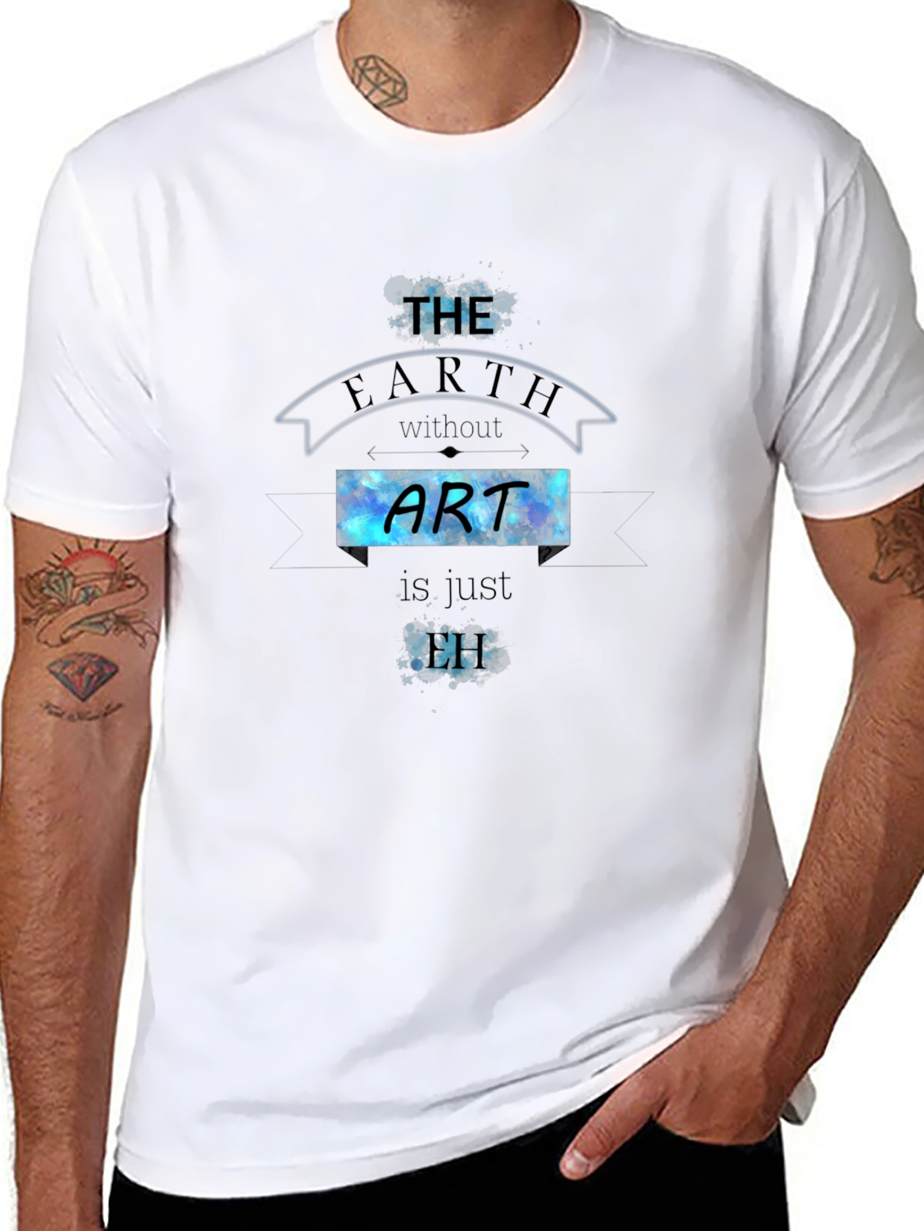 The Earth Without Art T-Shirt - Black