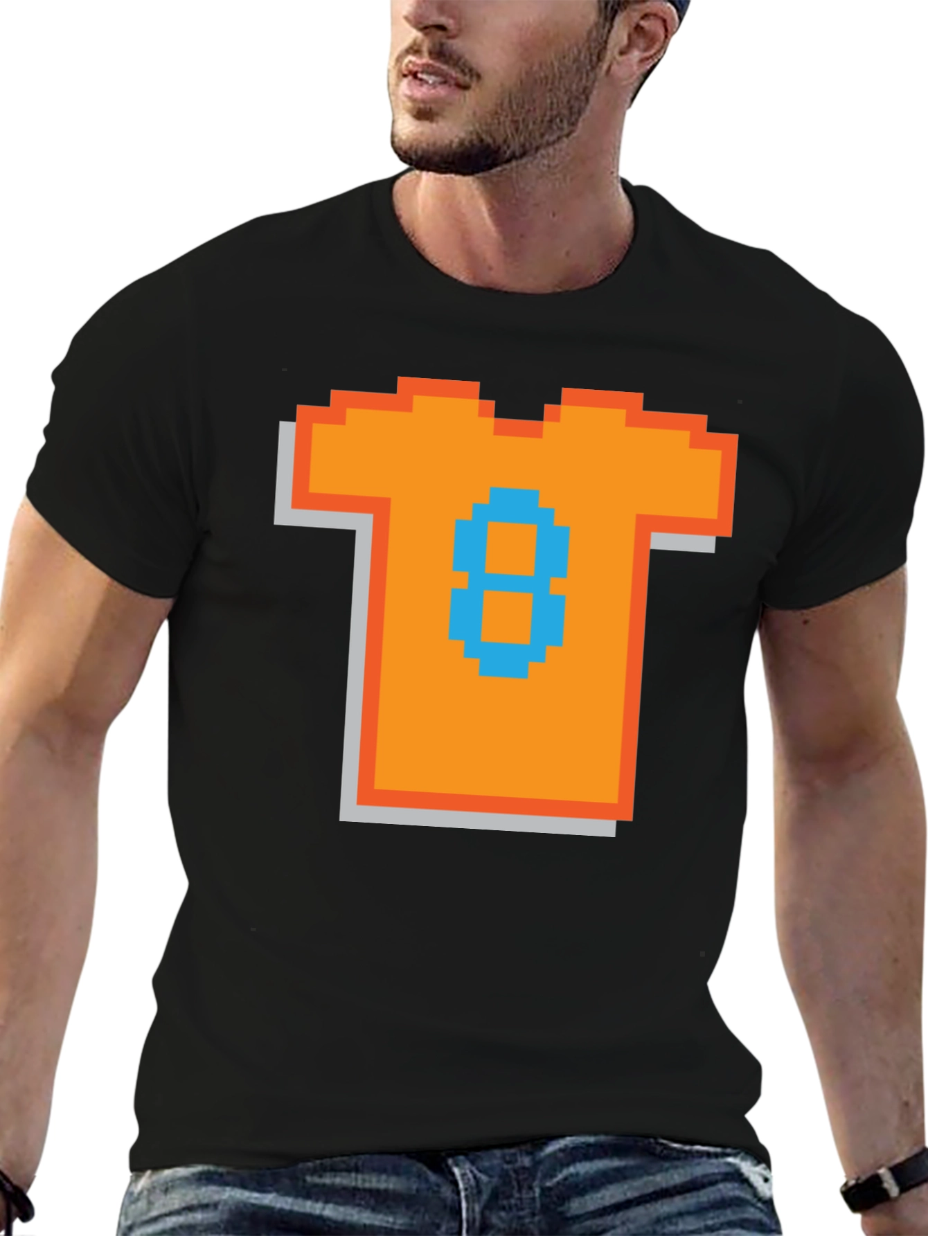 Pixel Art T-Shirt - Retro 8-Bit Gaming Style