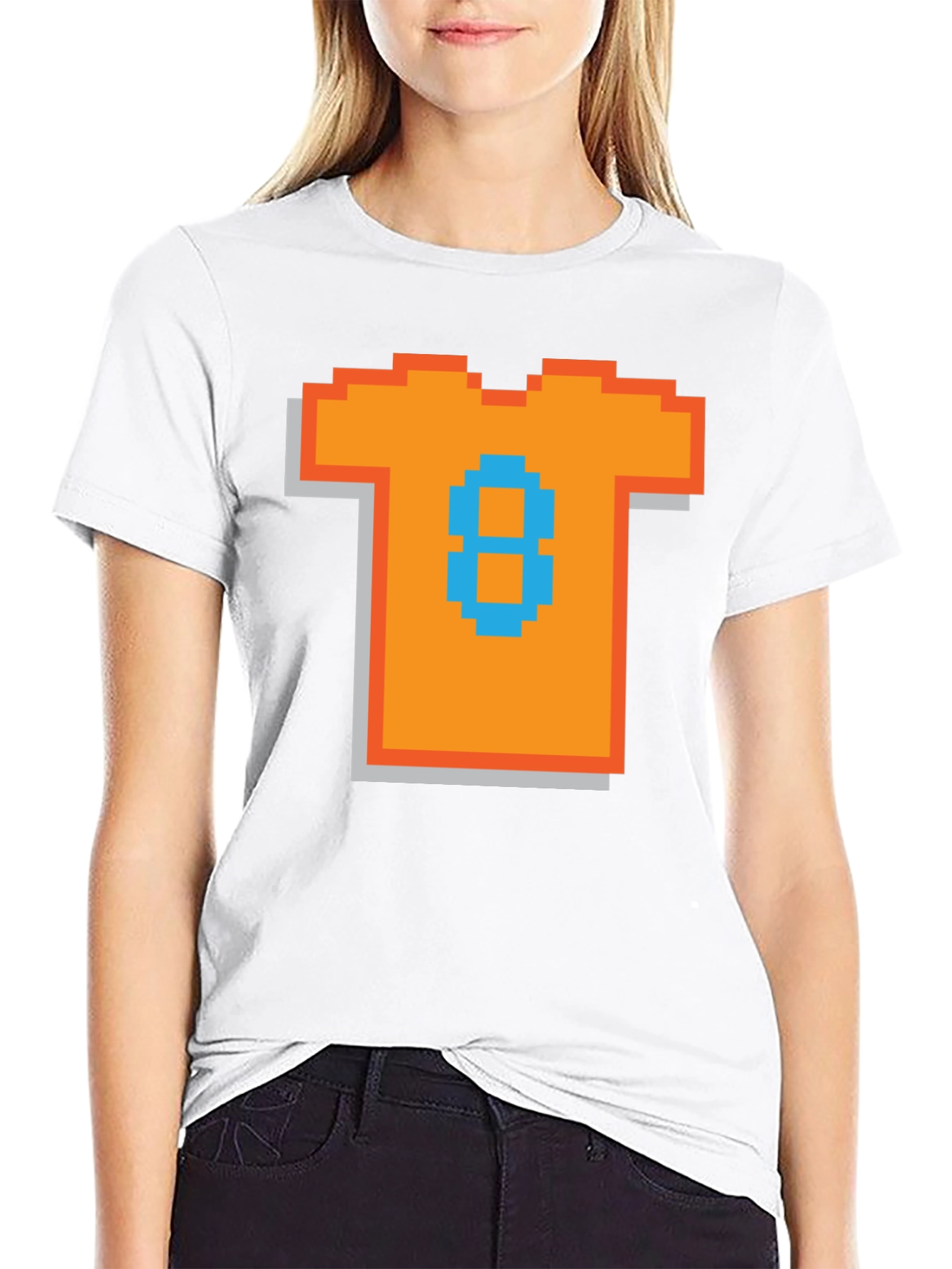 Pixel Art T-Shirt - Retro 8-Bit Gaming Style