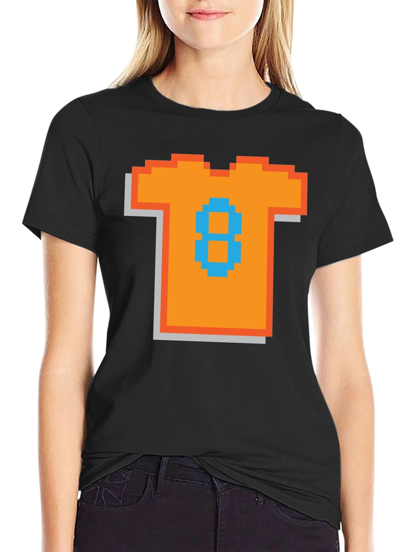 Pixel Art T-Shirt - Retro 8-Bit Gaming Style