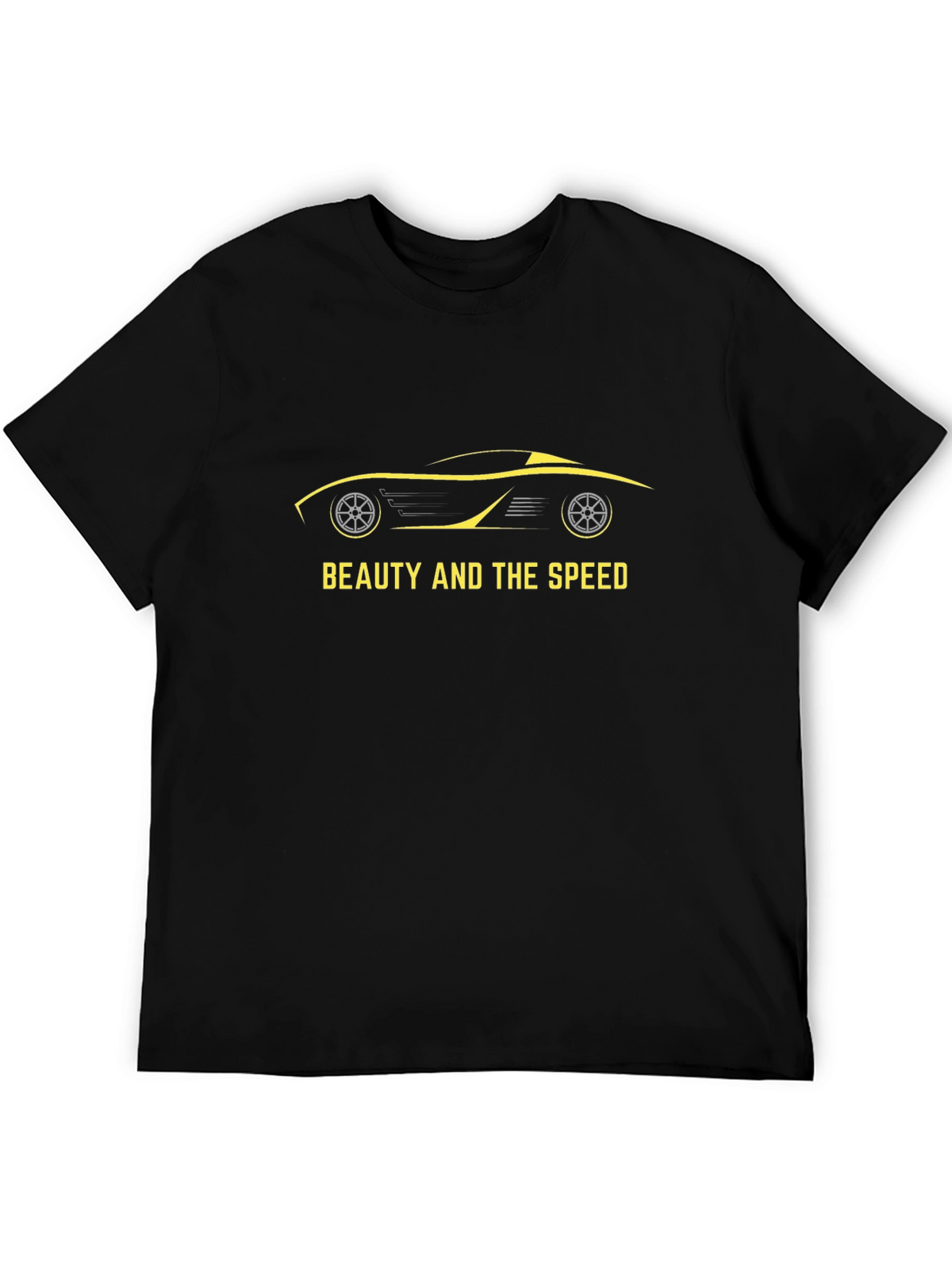 Beauty and the Speed Black T-Shirt