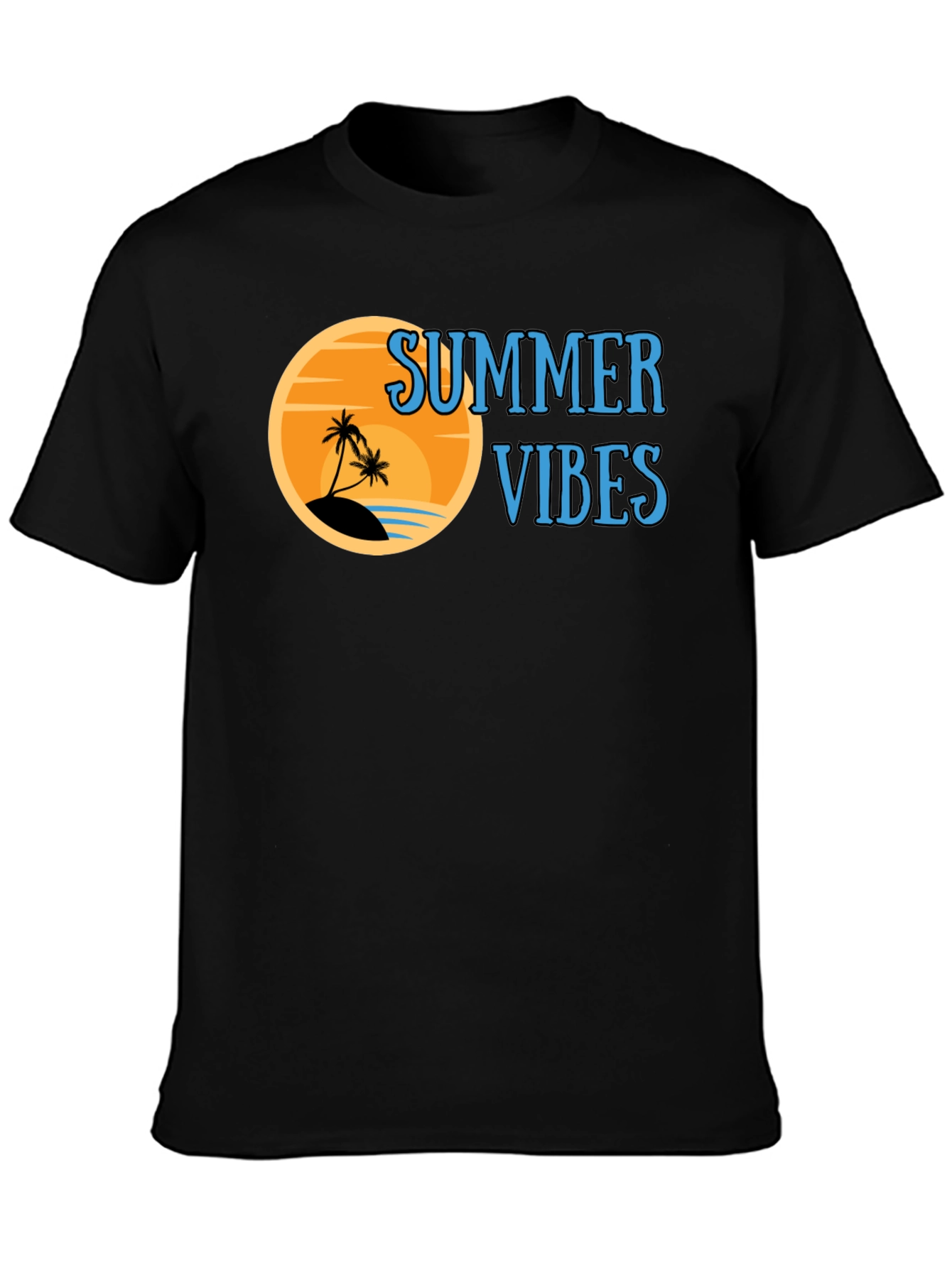 Summer Vibes T-Shirt - Beach Design