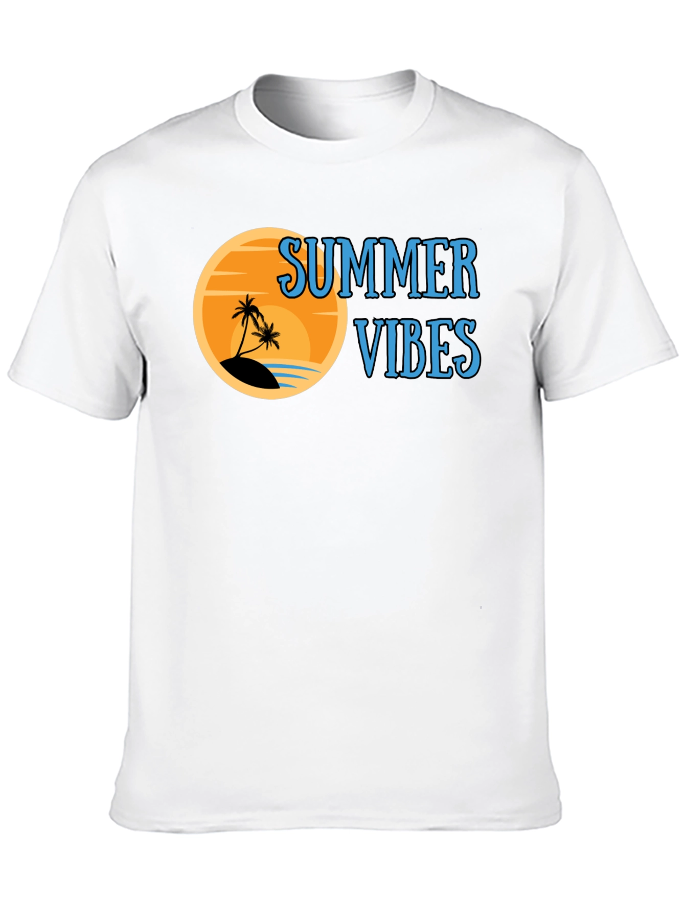 Summer Vibes T-Shirt - Beach Design