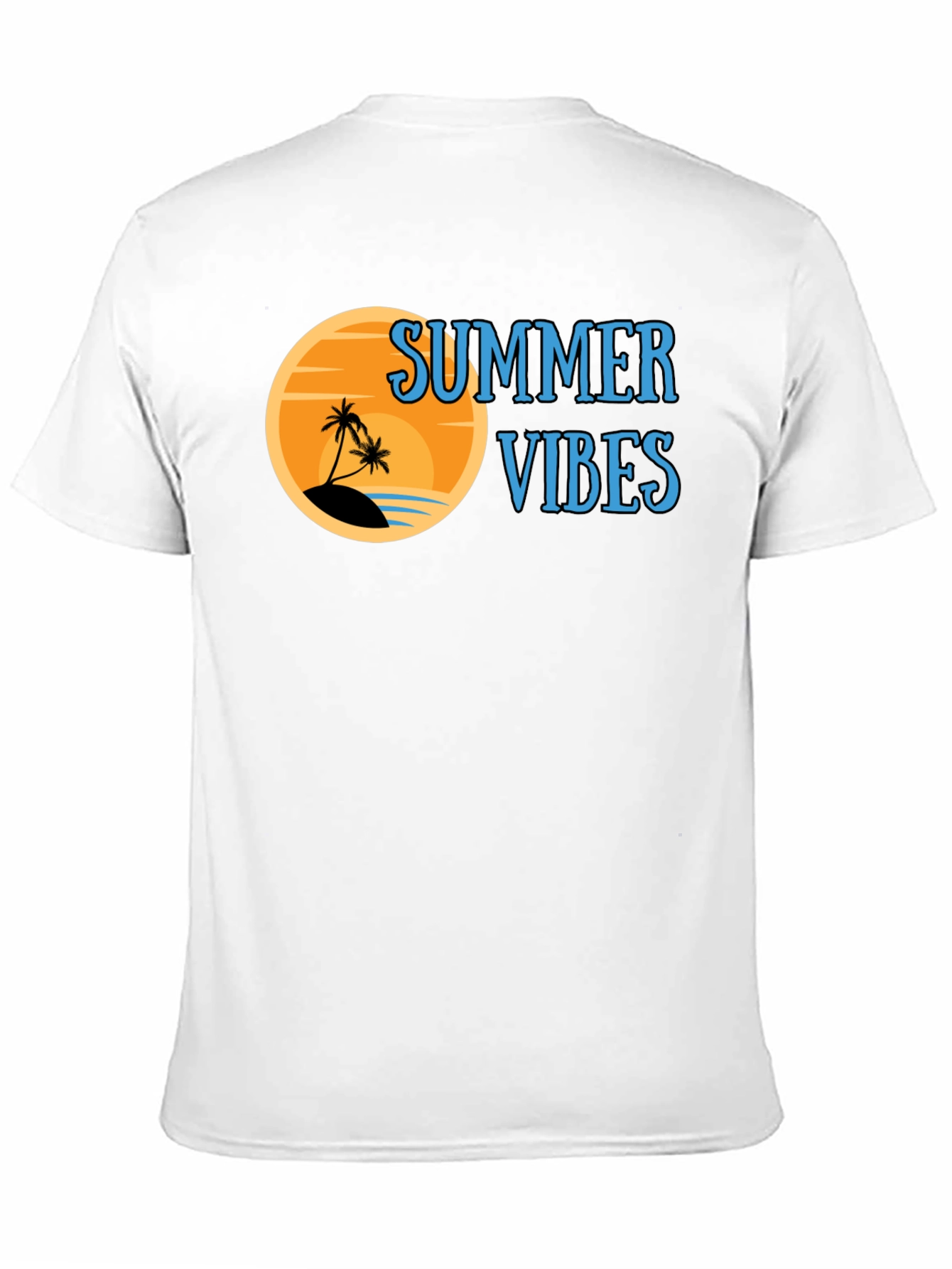Summer Vibes T-Shirt - Beach Design