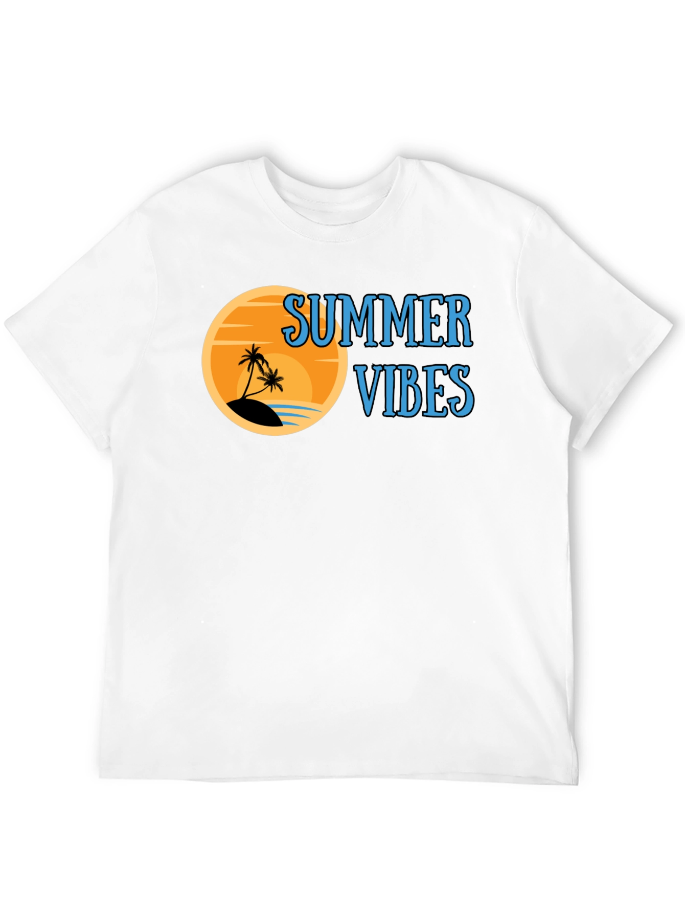 Summer Vibes T-Shirt - Beach Design