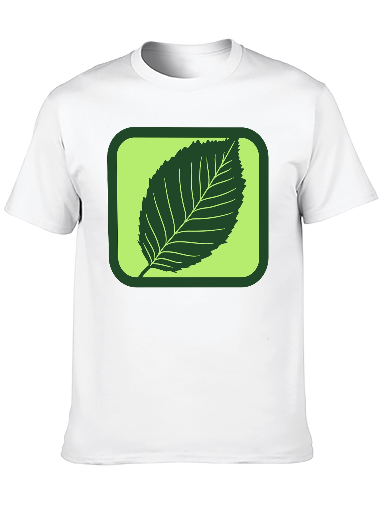Leaf Graphic Tee - Nature Inspired Style