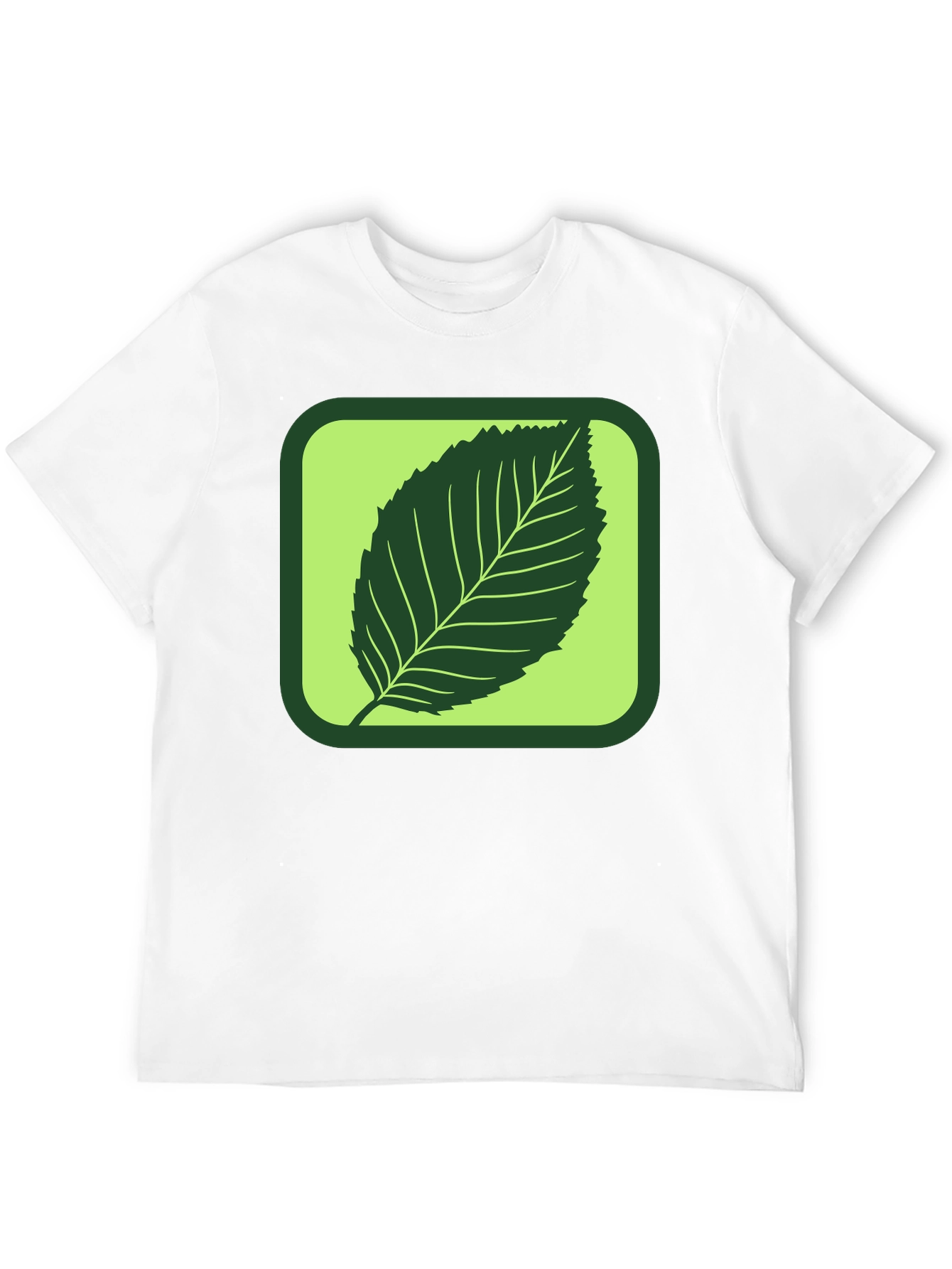 Leaf Graphic Tee - Nature Inspired Style